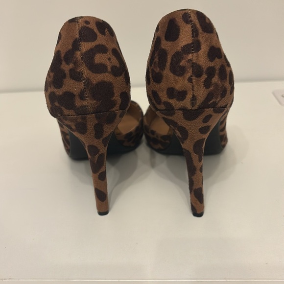 Mossimo Animal/Cheetah Print Heels Size 10 - Picture 5 of 9